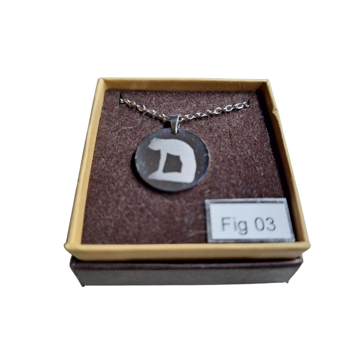 AEROBICA FIG 03 Collana gioiello in acciaio