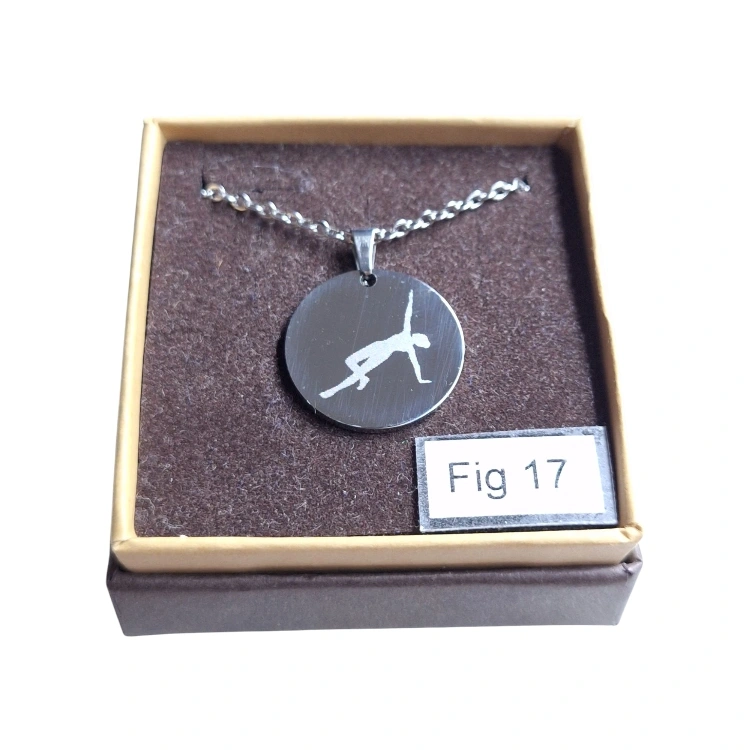 AEROBICA FIG 17 Collana gioiello in acciaio