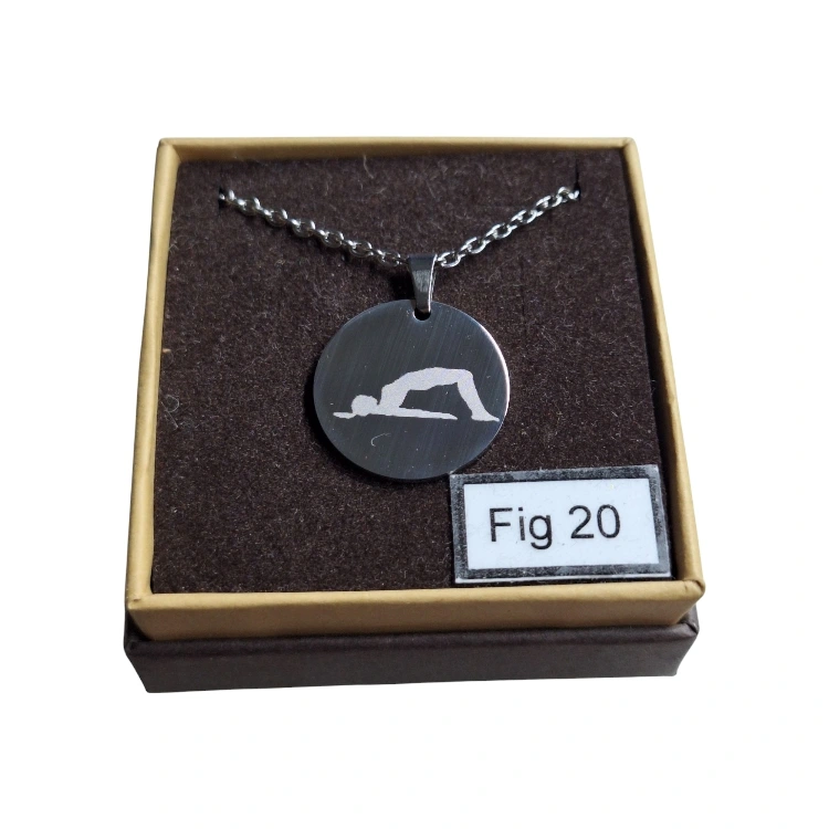 AEROBICA FIG 20 Collana gioiello in acciaio