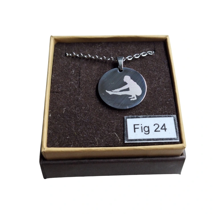 AEROBICA FIG 24 Collana gioiello in acciaio