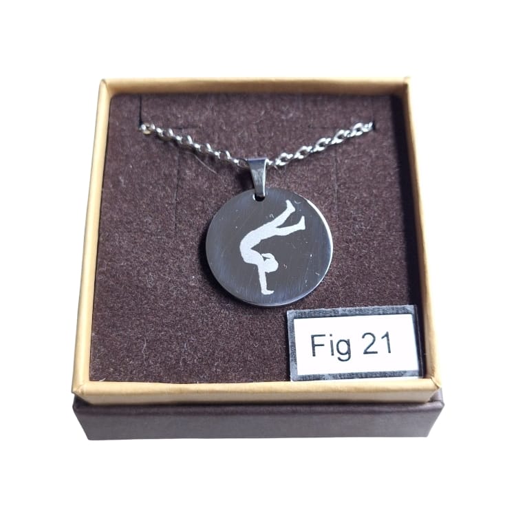AEROBICA FIG 21 Collana gioiello in acciaio