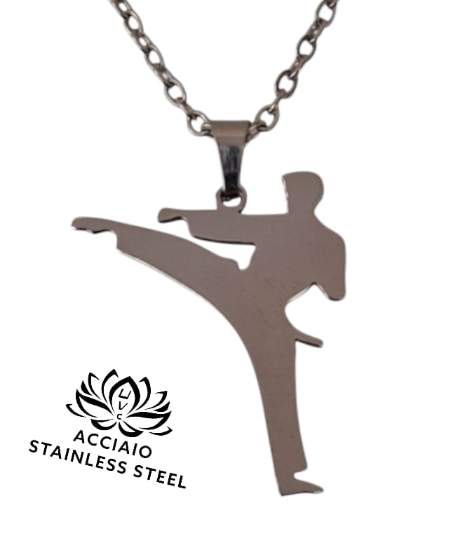 Collana karate 02 Sagoma uomo